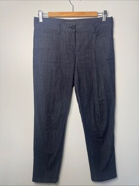 Theory light weight Dark Wash Straight Leg dress jeans